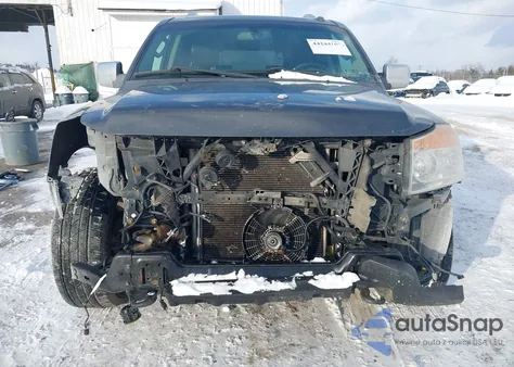 2011 Nissan Armada Platinum from USA, damaged, VIN 5N1AA0NE6BN606622